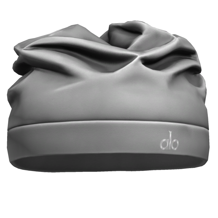 Grey Alo Skull Y2K Hat