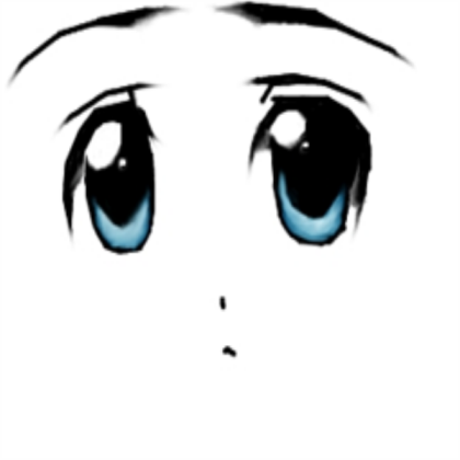 Anime Face Roblox decal