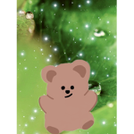 Leafy bear