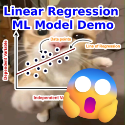 Linear Regression ML Model Demonstration icon