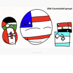 USA Countryball group!