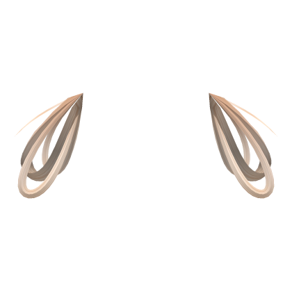 Messy Hair Side Ear Extensions [Blonde] Roblox item