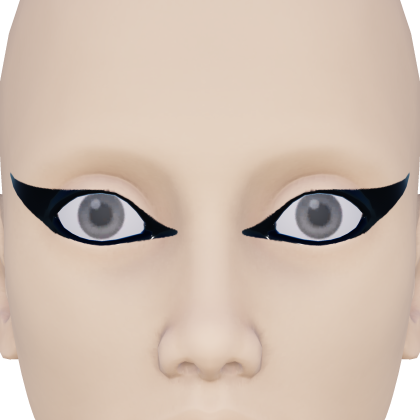 large eyeliner