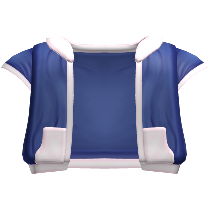 ♡ kawaii blue gym tracksuit jacket 