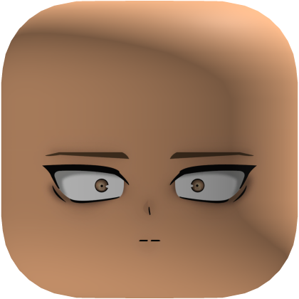 Cool Delinquent Anime Boy Face