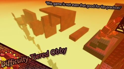 Difficulty Charted Tier Obby (Tier 6)