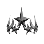 Black Iron Star Crown