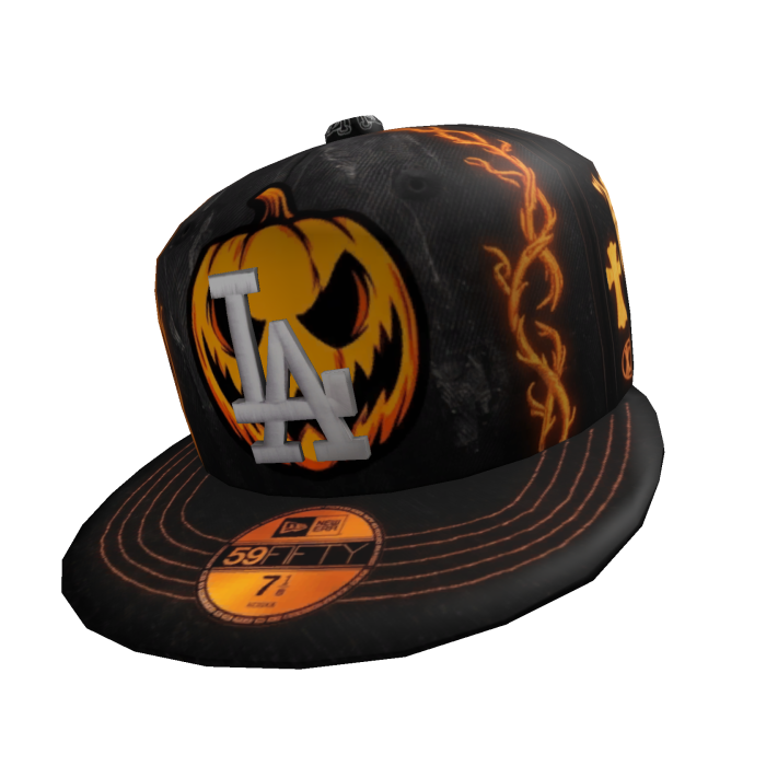 Halloween Tilted Fitted Hat