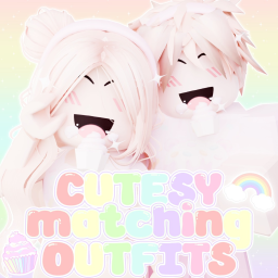 Bunnied Cutesy Matching Outfits