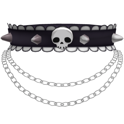 Gothic Skull Spike Chocker