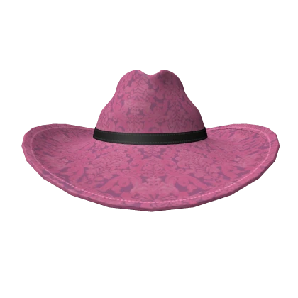 Pink Cowboy Hat Roblox item thumbnail