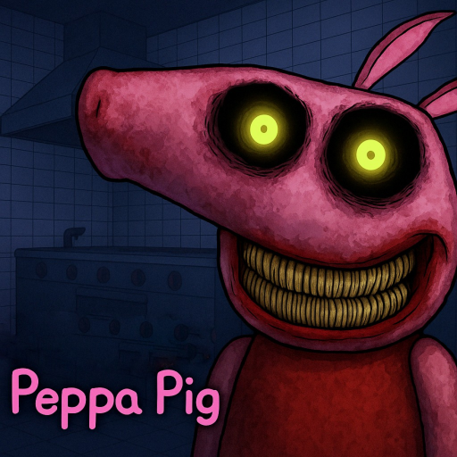 Peppa Pig [HORROR] official Roblox game thumbnail