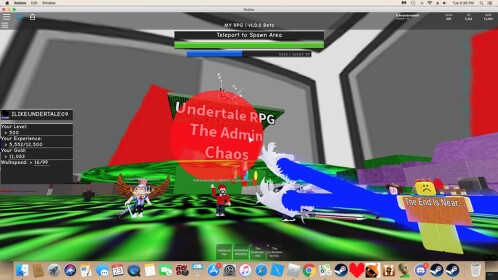 Undertale RPG The Admin Chaos