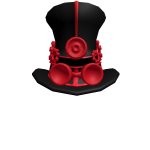 Red SteamPunk Tophat