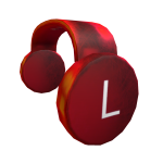 Red Clockwork Headphones