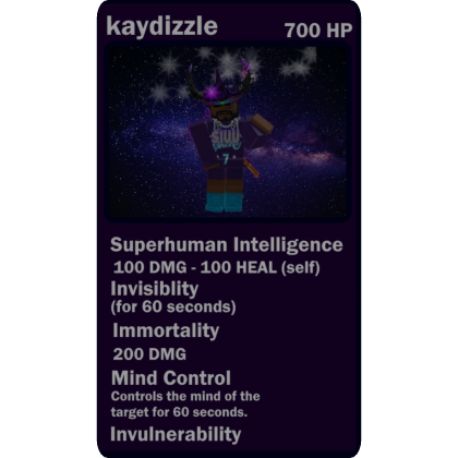 Kaydizzle Trading Card thumbnail