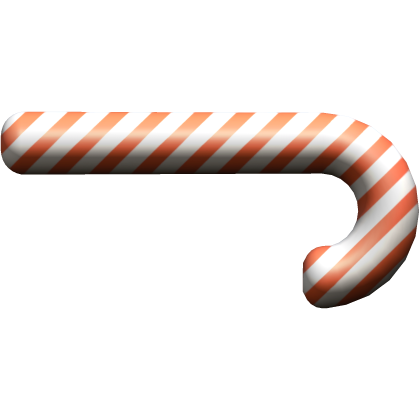 Orange Candy Cane