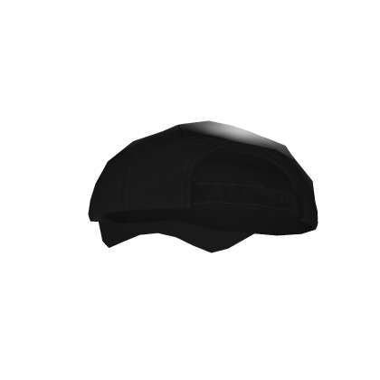 Backwards Black Operator Cap Roblox item