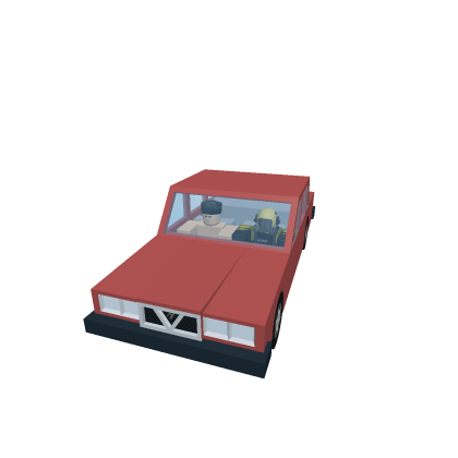classic red car