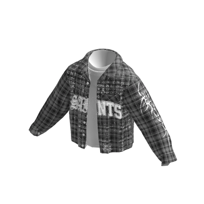 Flannel Tshirt Grey thumbnail