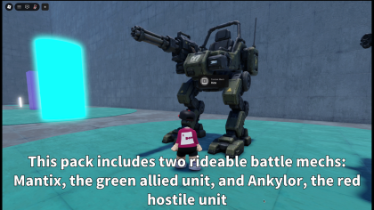 CombatWalker(Rideable Battle Mechs) preview 2