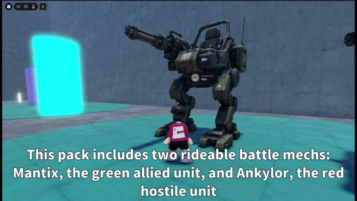 CombatWalker(Rideable Battle Mechs) preview 2