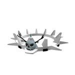 Ghostdeeri Pumpkin Crown