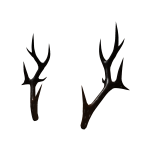 [ pbr ] Fawn Chocolate Antlers [ v2 ]