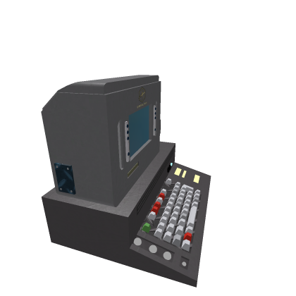 Retro Futuristic Computer