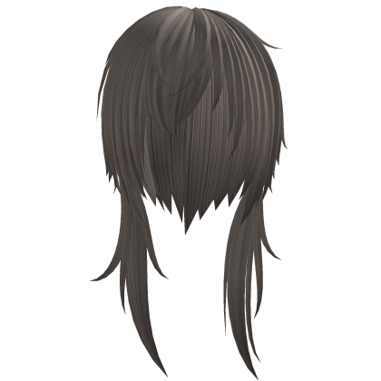 emo 2000s punk scene vkei messy hair ash brown