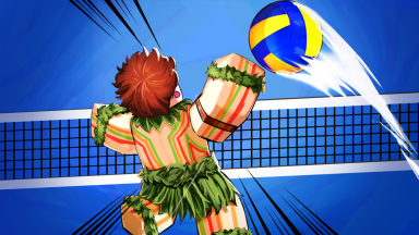 Thumbnail for Roblox game: Volleyball Legends