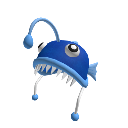 Fish hat (blue)