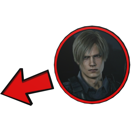 Leon Kennedy Pointing Meme Circle Resident Evil