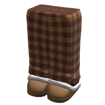 Pajamas and Slippers Brown