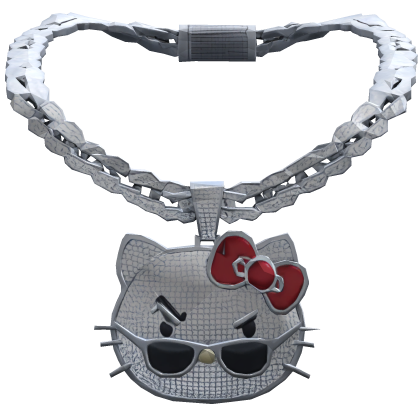 Ello Kitty Necklace Chain Silver 1.0