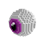 [code: purplepix] Pixel Purple Eye