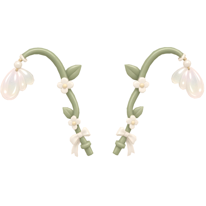 Pastel Botanical Antenna Charms