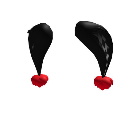 Black Clown Dog Ears