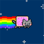 Nyan Cat Fly!