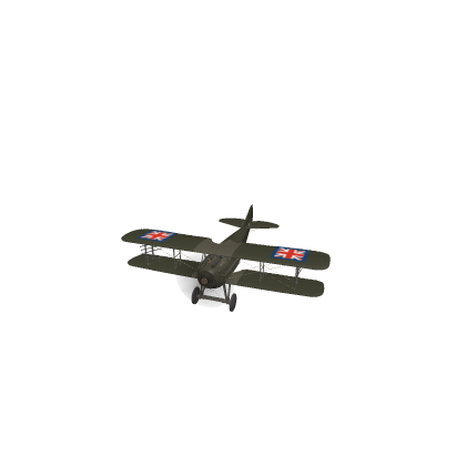 British Tank Hunter Biplane Wolfenchan