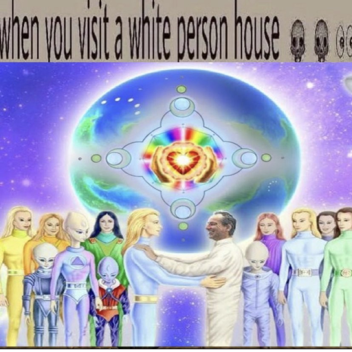 when you visit a white person house 💀💀👀