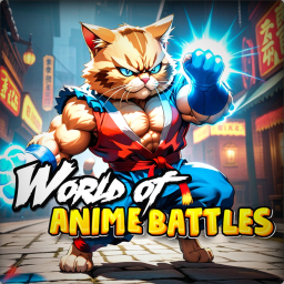 [🦸‍♂️NEW CHARACTER!] World of ANIME Battles ⚔️