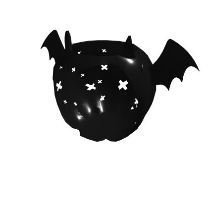 Ghostlight Pumpkin Bucket Bat 🖤