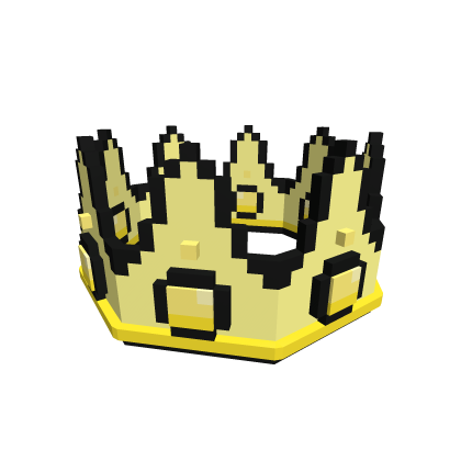 (Code: YPCH) Yellow Pixel Crown