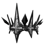Monochrome Shard Star Crown