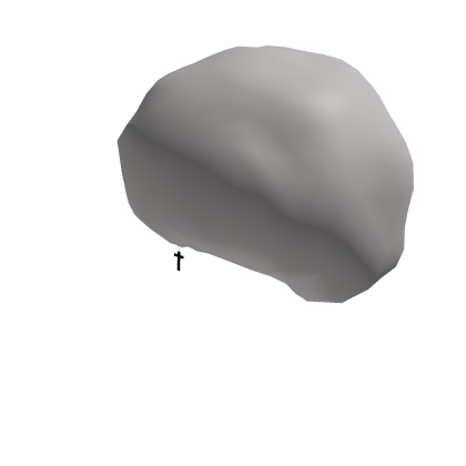 Afro with Cross (White) Roblox item