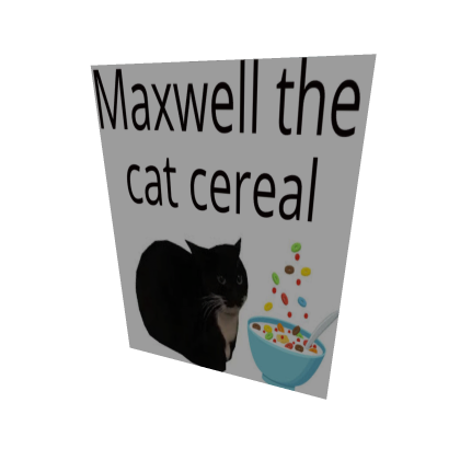 💫 [Amazing!] Maxwell the cat cereal