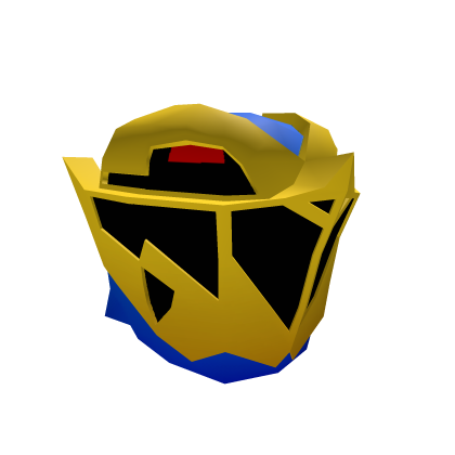 Golden Mosa Ranger helmet