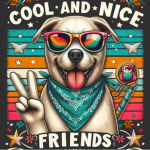 Coole und nette Freunde
