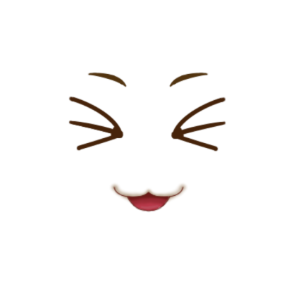 Expressions │Happy face Roblox decal